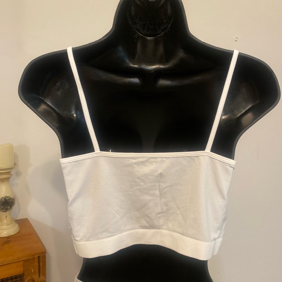 ➕ZENANA OUTFITTERS Lattice Bralette. Color: White - Picture 4 of 7